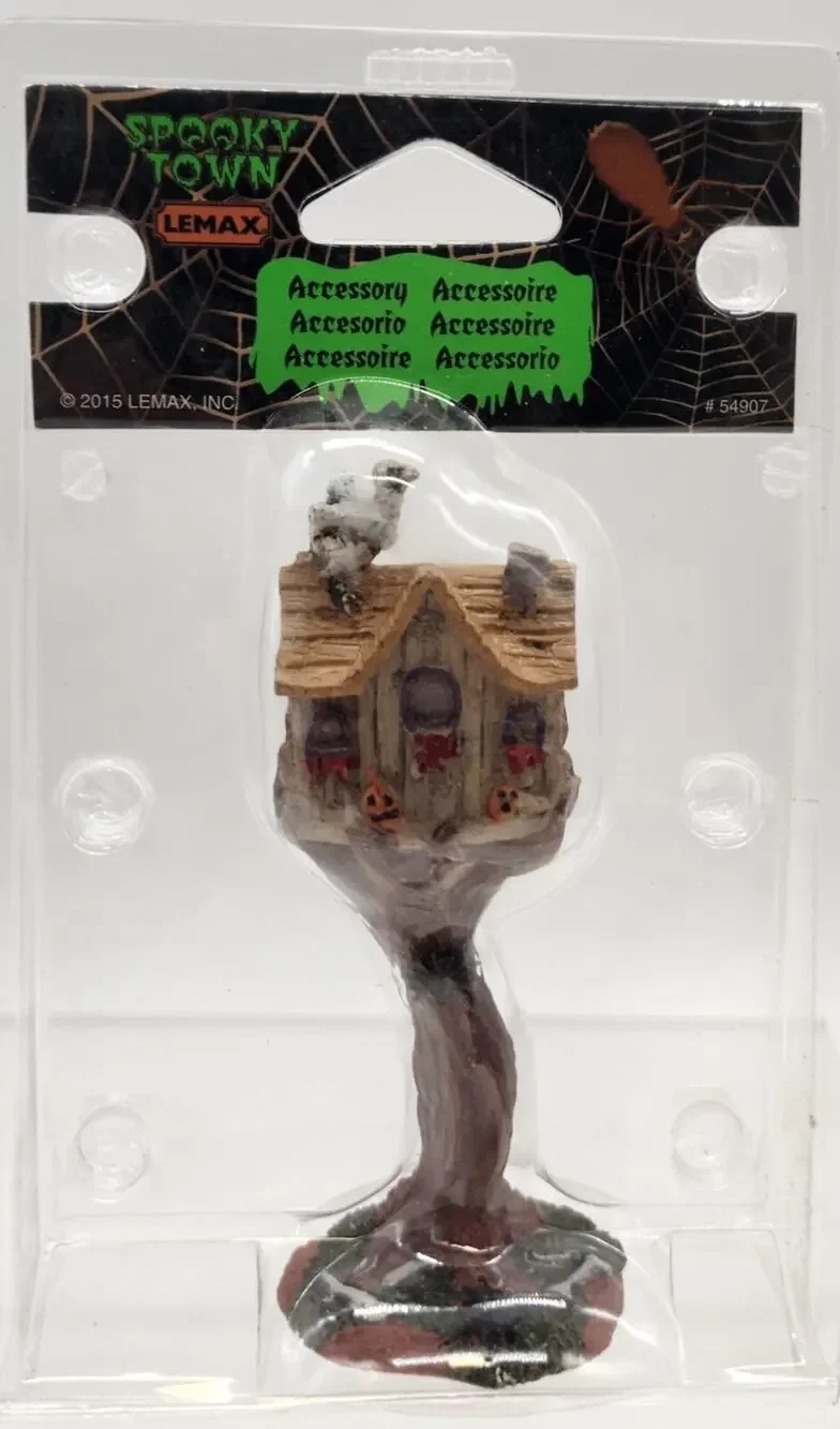 Lemax 2015 Undead Birdhouse Accessory 54907 Spooky Town Haunted Halloween
